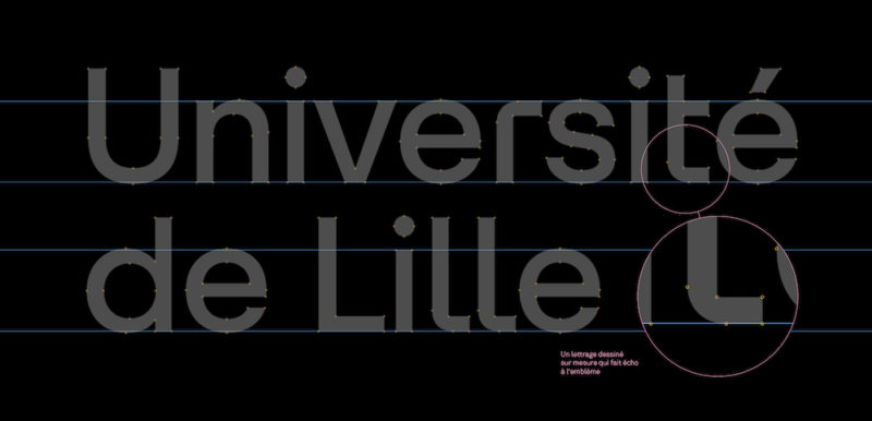 Graphéine renueva la identidad de la Universidad de Lille. Todo un acierto