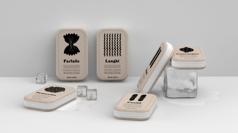 Makaria, el packaging de Alvaro García. Flat, atractivo y 100% biodegradable