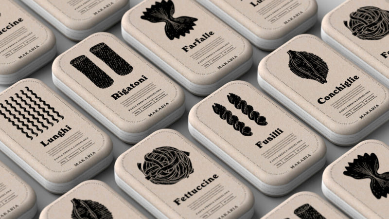 Makaria, el packaging de Alvaro García. Flat, atractivo y 100% biodegradable