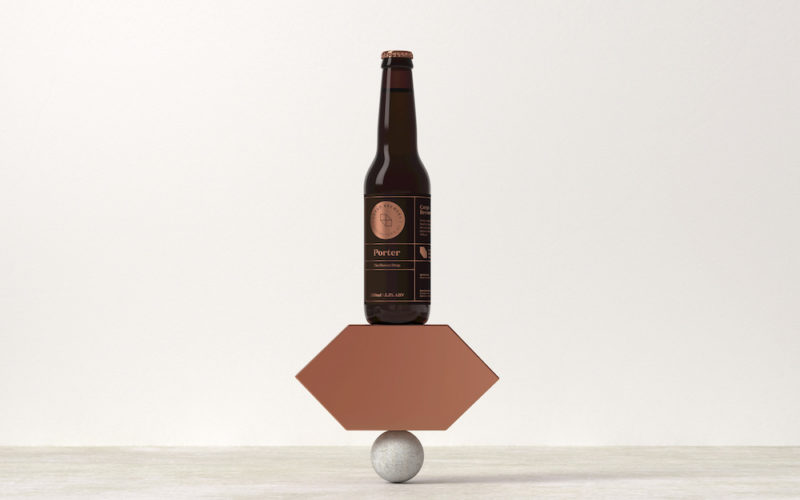 The Honest Drop, de Makebardo. Cerveza neozelandesa, diseño argentino