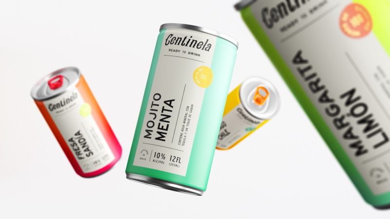 Centinela, la coctelería en lata de Human. ¡Viva México diseñadores!