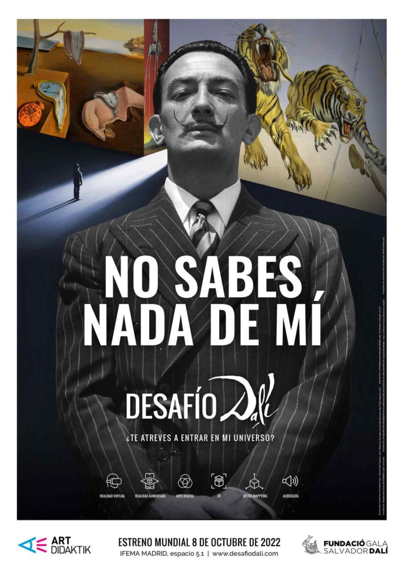 Desafío Dalí: realidad virtual, 3D, realidad aumentada,...