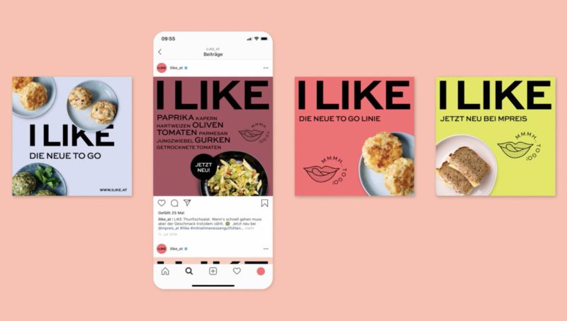 Moodley desarrolla la identidad de I Like, comida healthy lista para llevar