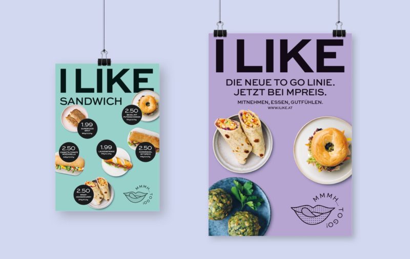 Moodley desarrolla la identidad de I Like, comida healthy lista para llevar