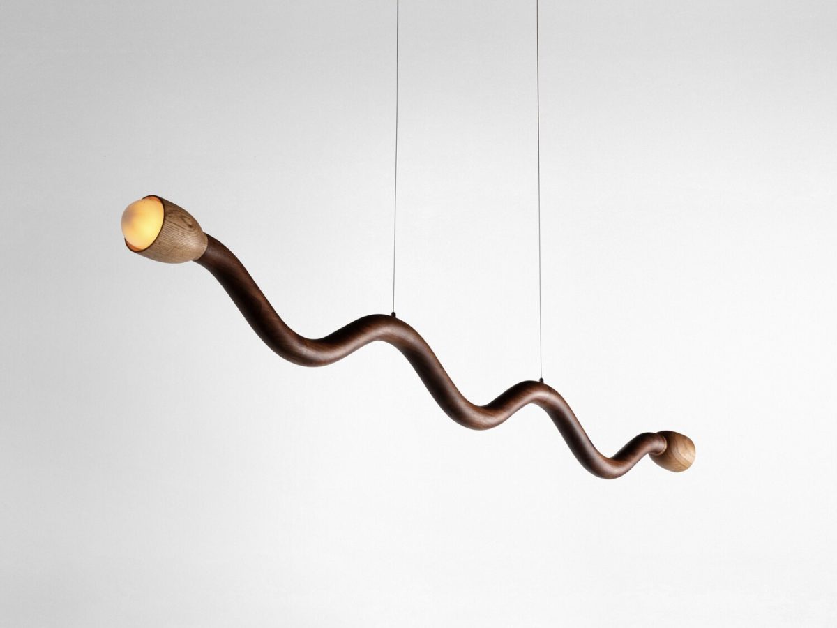 Squiggle, el mobiliario «sinusoide» de Christopher Miano