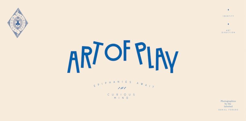 Art of Play: una identidad 100% Violaine & Jeremy