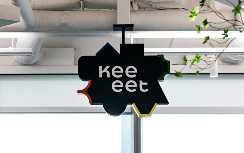 Manual Graphics da vida a Keeeet: naming, señalética, identidad,... 