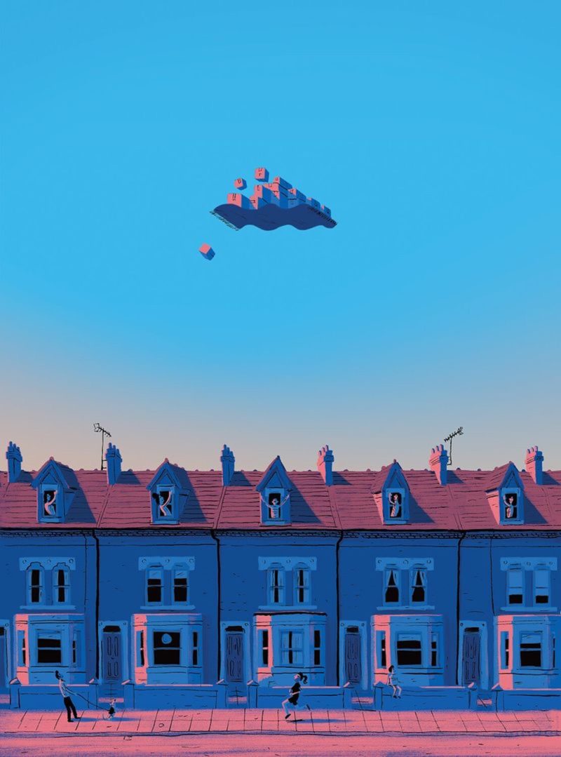 Paul Blow y la ilustración editorial británica