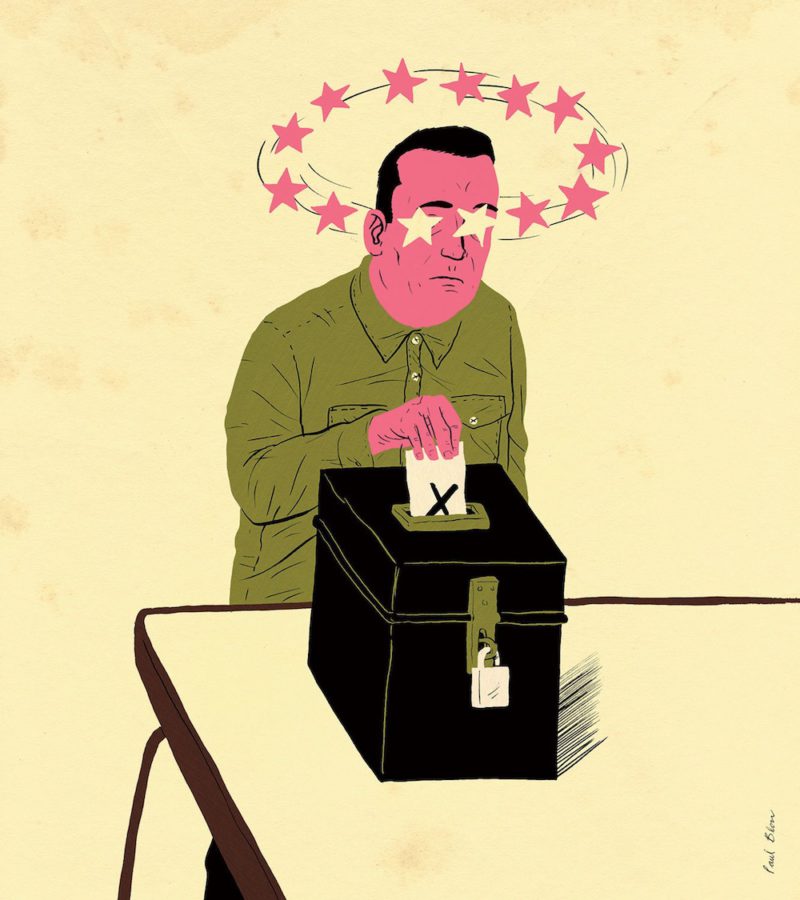 Paul Blow y la ilustración editorial británica