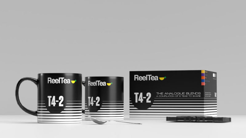 ReelTea, la identidad analógica de Hart & Jones