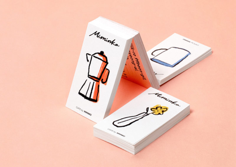 Tangible proyecta la identidad de Mimnko, un café pet friendly diferente