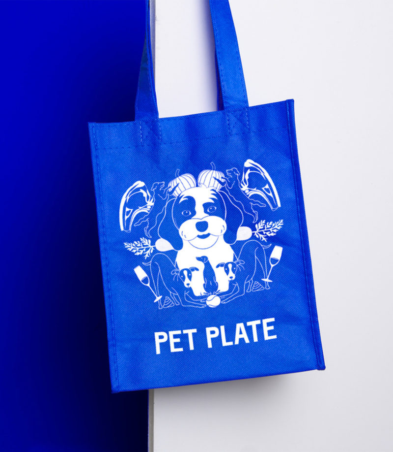 Walsh da vida y personalidad a Pet Plate. Alimento para perros de alta gama