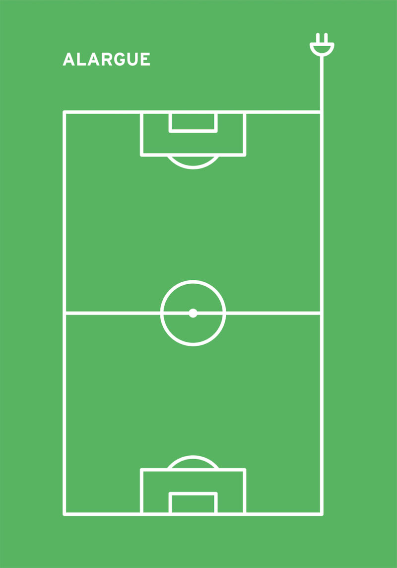 Fútbol en Metáforas, un proyecto gráfico de Fabián Carreras