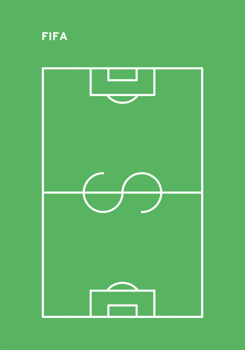 Fútbol en Metáforas, un proyecto gráfico de Fabián Carreras