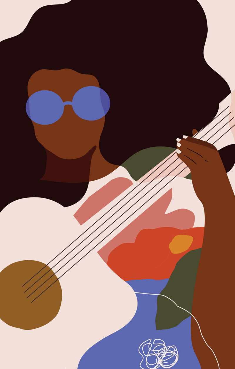 La ilustración impresionista de Kenesha Sneed