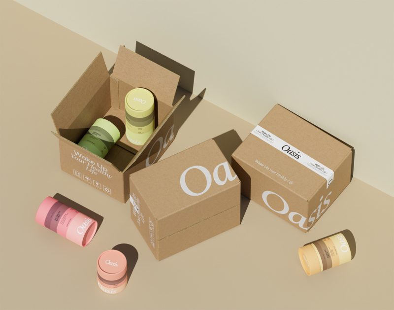 Nirvana diseña el packaging de Oasis. Wellbeing, well designed
