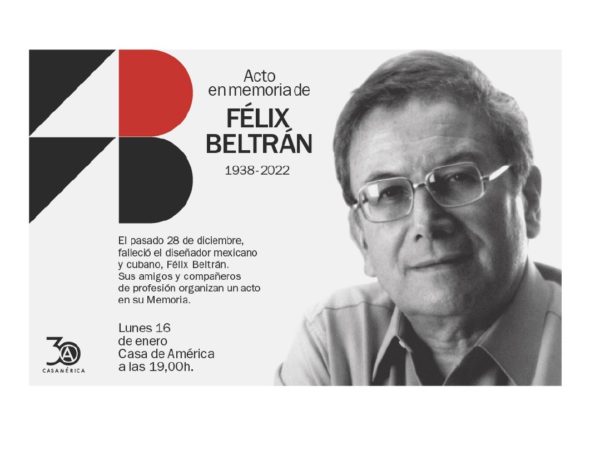 Acto en memoria de Félix Beltrán en Casa de América