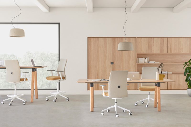 Esitt y Lin, mobiliario específico para espacios de trabajo de Alegre Design