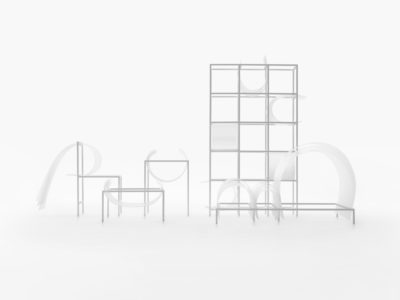 Bouncy Layers, la colección de mobiliario "avant-garde" de Nendo. © Hiroshi Iwasaki
