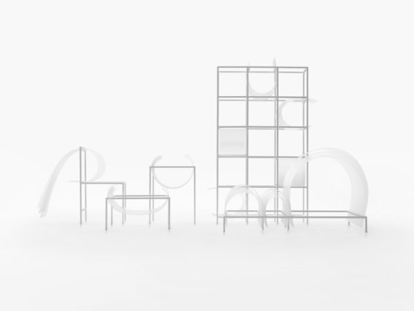 Esculturales y funcionales, así es Bouncy Layers, la colección de mobiliario «avant-garde» de Nendo | Experimenta