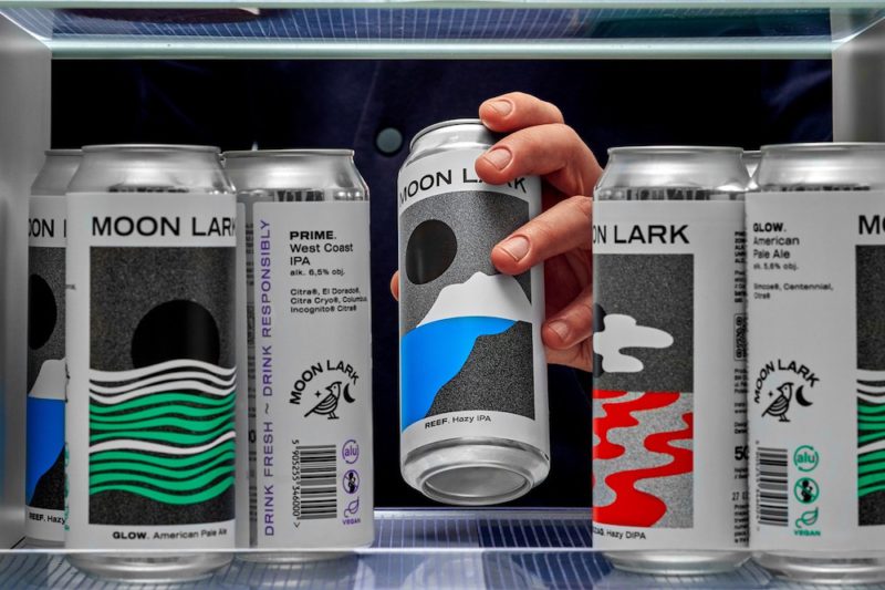 Moon Lark, la cerveza "lunática" de Ostecx Créative