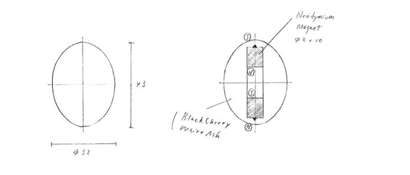 Diseño artesanal de Studio Yo: Newton, madera e imanes con un fin lúdico