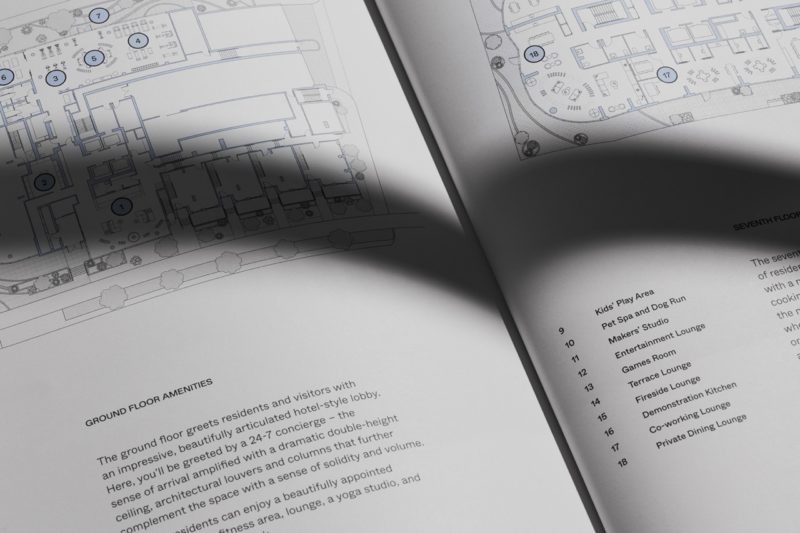 Vanderbrand: diseño editorial para un emprendimiento inmobiliario