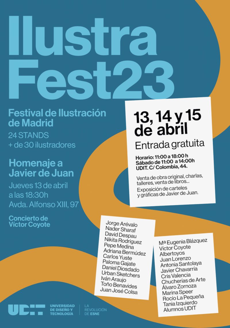 Capas en el Tiempo: presentación y mesa redonda en Ilustrafest23