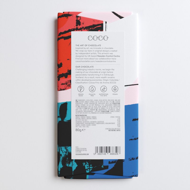 Coco: chocolate y arte en la identidad de Freytag Anderson