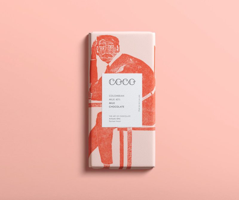 Coco: chocolate y arte en la identidad de Freytag Anderson