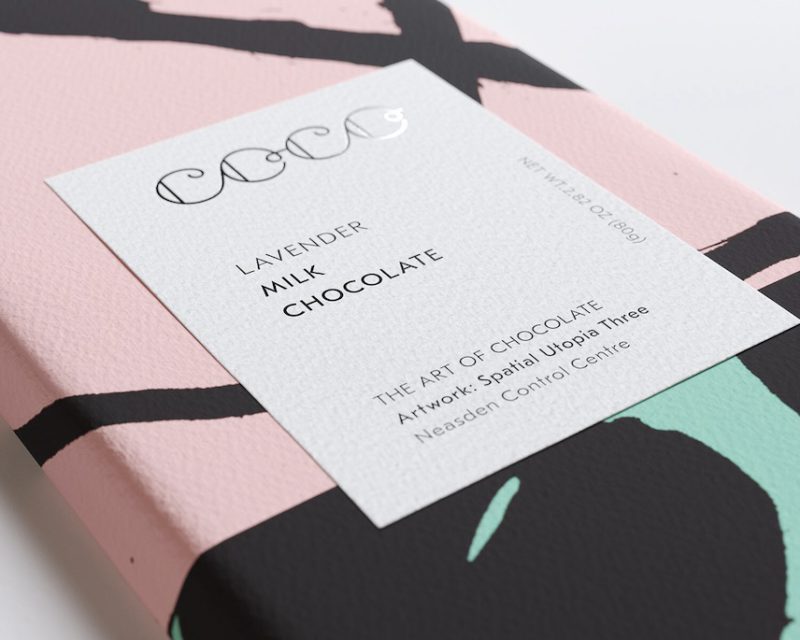 Coco: chocolate y arte en la identidad de Freytag Anderson