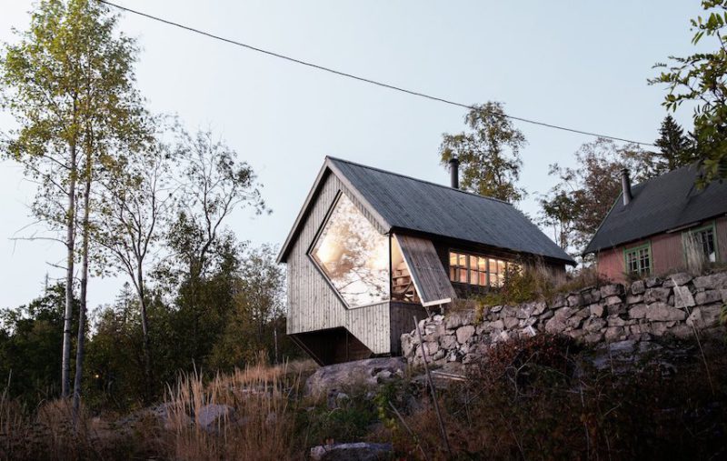 El refugio de montaña "deconstruido" de Rever & Drage en los bosques noruegos