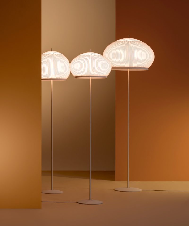 Luz y materialidad en la colección de luminarias de Meike Harde