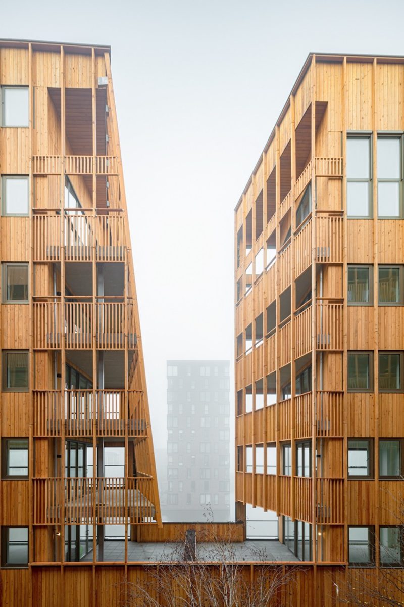 Arquitectura de vanguardia en el Jonas, el gigante residencial de Orange Architects © Sebastian van Damme