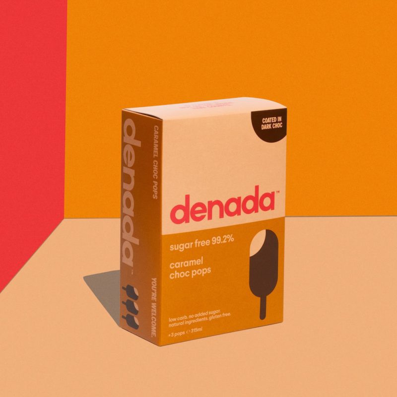 Jo Cutri desarrolla la identidad de los helados Denada