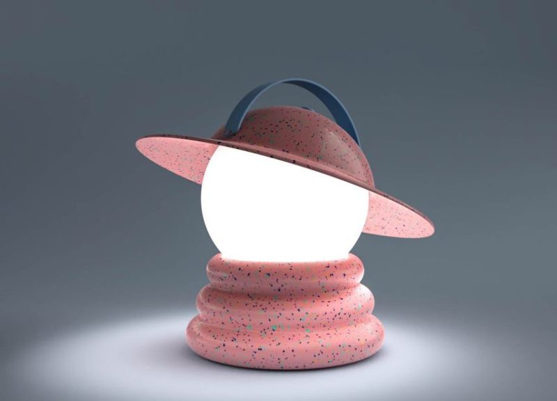 Lua, la lámpara 'sombrero' de Eric Nicolas y Patricia Alvarez