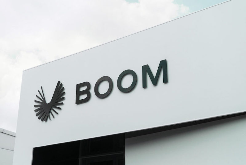Manual diseña la identidad de Boom, un fabricante de aviones de pasajeros supersónicos