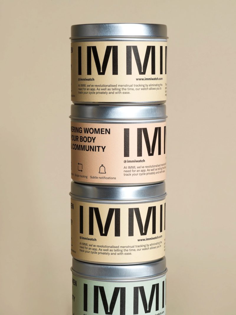 Oddity firma la identidad de IMMI, un wearable para monitorear la menstruación