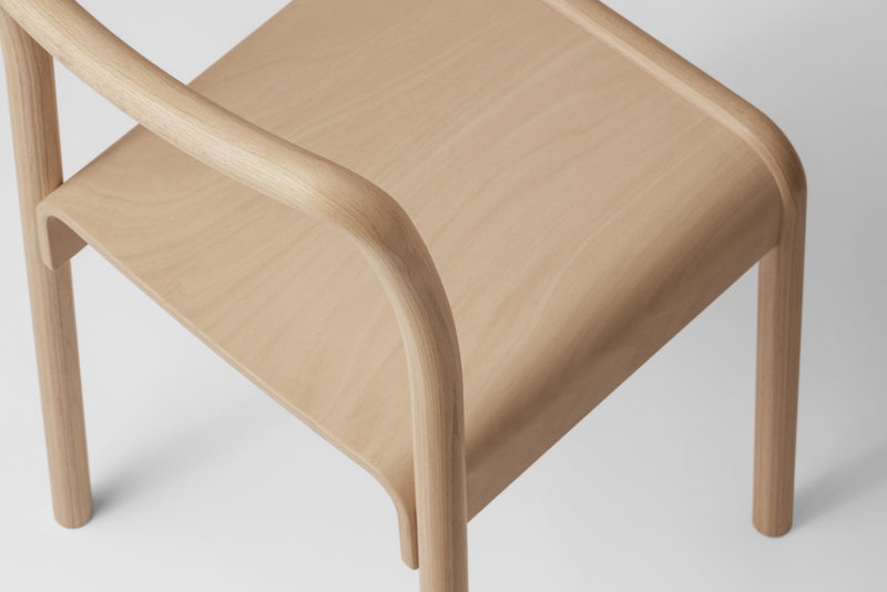 Tool: ligera, apilable,... impecable. La silla de Rasmus Palmgren para Takt