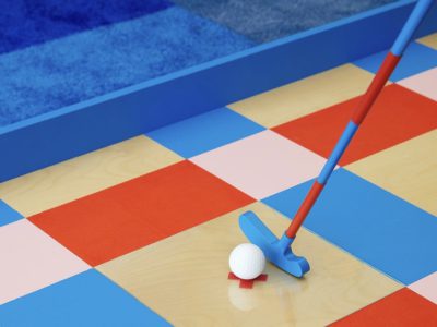 El minigolf pop-up de Maum es el no va más