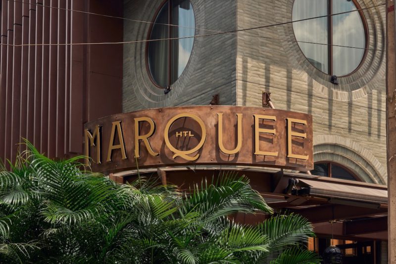 Marquee: branding hotelero de Invade. Clásicamente vanguardista