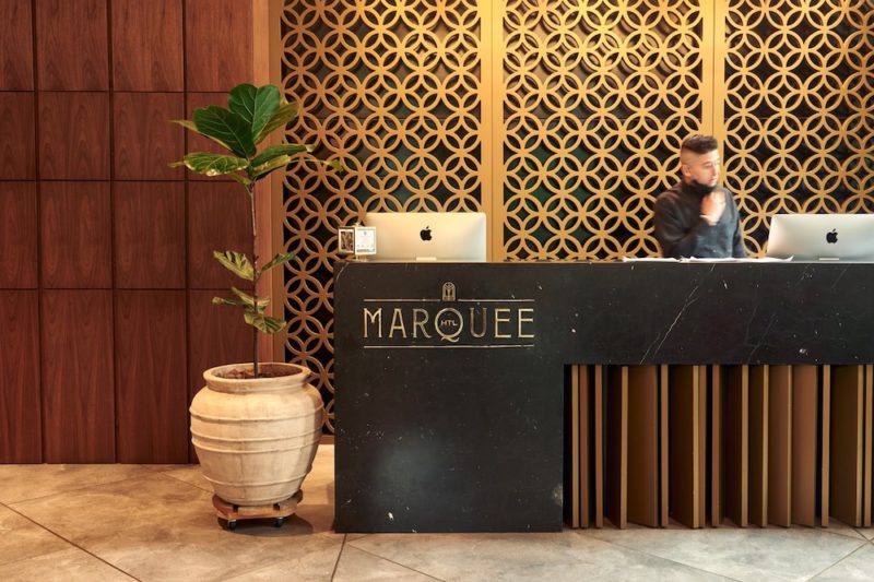 Marquee: branding hotelero de Invade. Clásicamente vanguardista