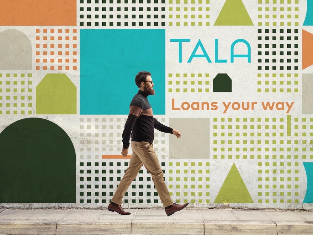 Pentagram y el diseño de Tala, servicios bancarios para mercados emergentes