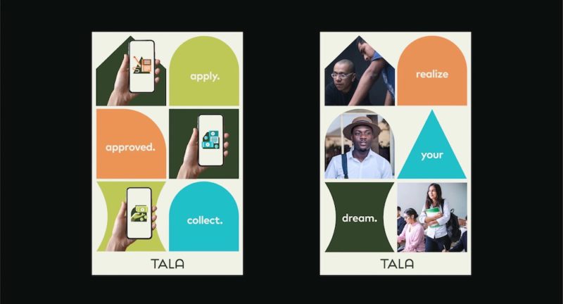 Pentagram y el diseño de Tala: servicios bancarios para mercados emergentes