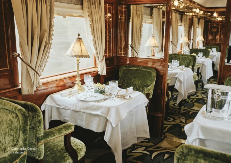 Solo Violaine & Jeremy podia hacerle justicia al Venice Simplon Orient Express © Belmond