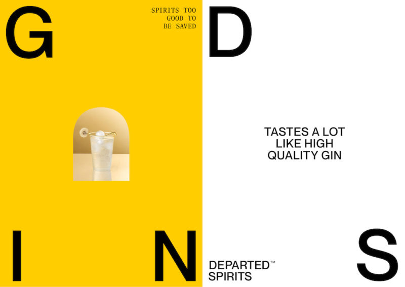 Departed Spirits, las bebidas espirituosas de Marx Design