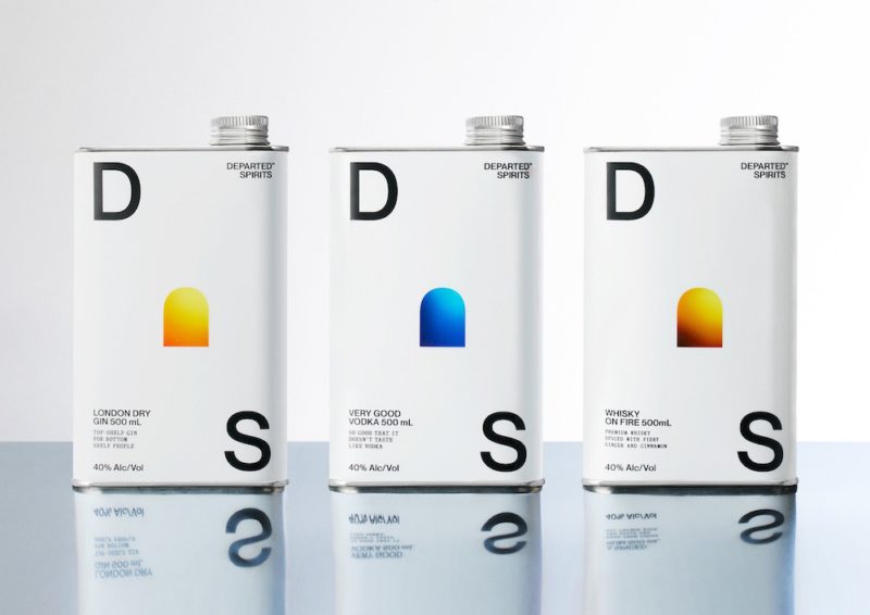 Departed Spirits, las bebidas espirituosas de Marx Design