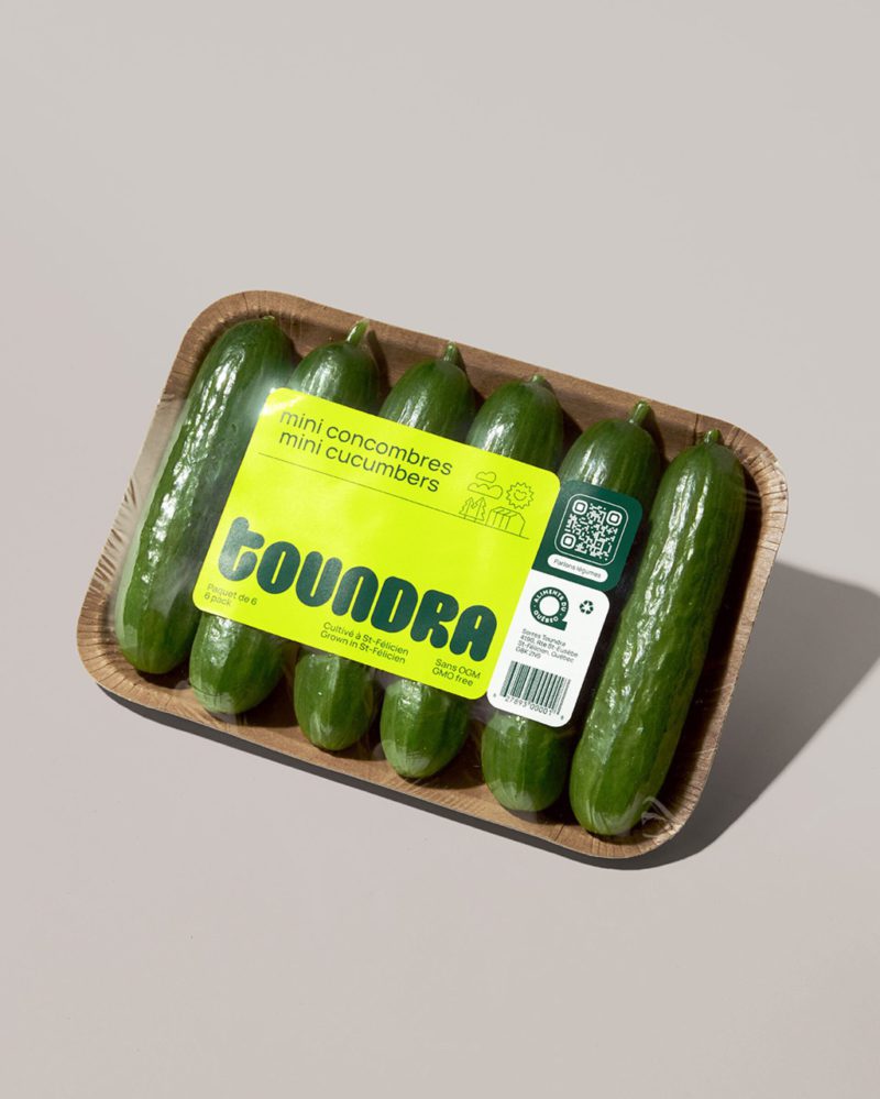 Toundra, los pepinos de diseño de LG2. Una nueva forma de consumir vegetales