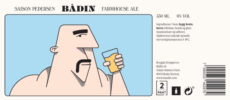 By North diseña la línea más artesanal de las cervezas Bådin