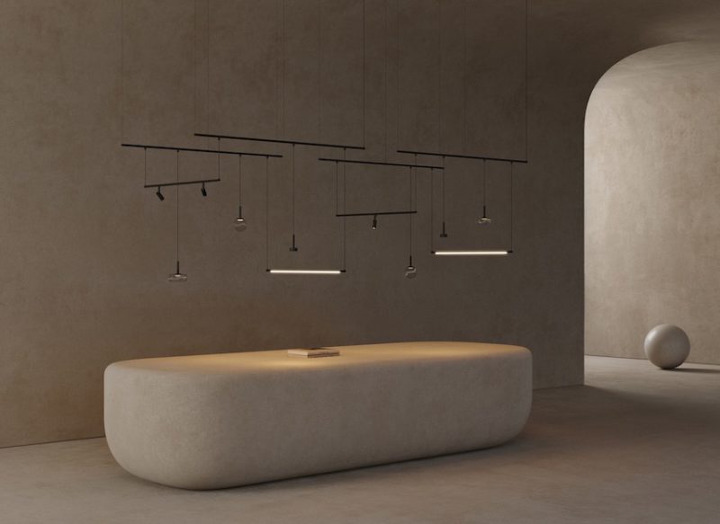 Tubs Modular, de Nahtrang para LedsC4. Luminarias de suspension a otro nivel